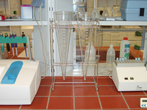 Einblick ins Labor